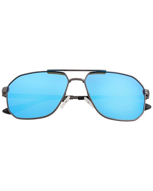 Breed Blue Bsg064bl 60 X 47mm Polarized Sunglasses for men