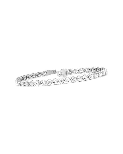 Lab Grown Diamonds White 14K.03 Ct. Tw. Lab-Grown Diamond Tennis Bracelet