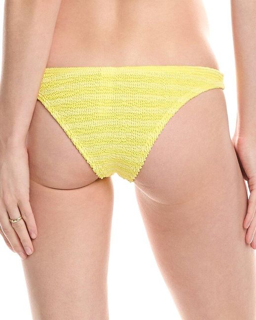 Bondeye Yellow Vista Brief Bikini Bottom
