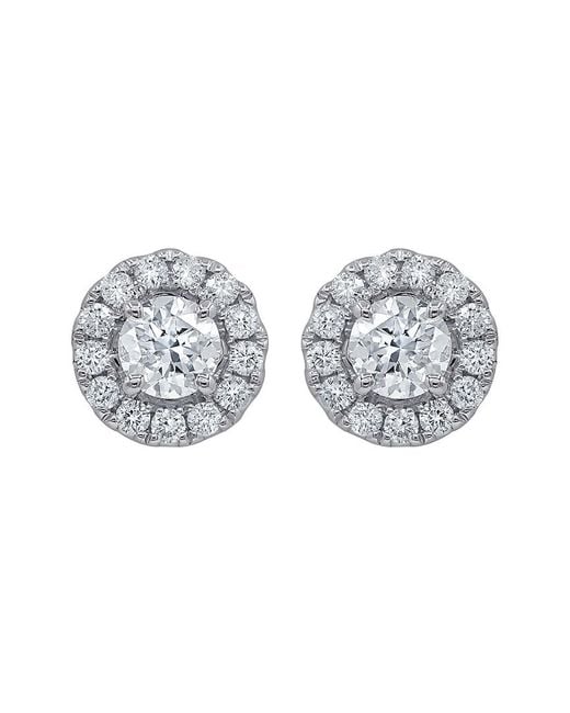 Diana M Gray Fine Jewelry 18k 2.15 Ct. Tw. Diamond Studs