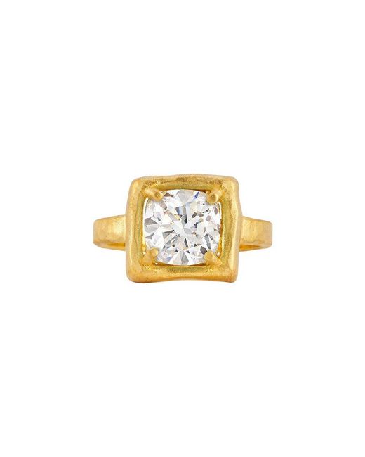Reiss Metallic 14K 3.05 Ct. Tw. Lab-Grown Diamond Ring