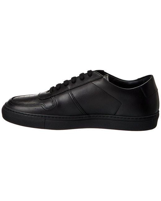 Common Projects Black B-ball Leather Sneaker for men