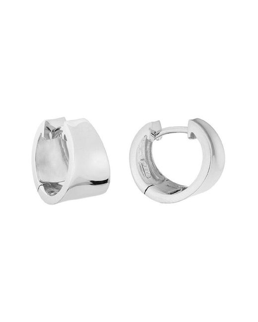 Non-Branded Metallic 14k Hoops