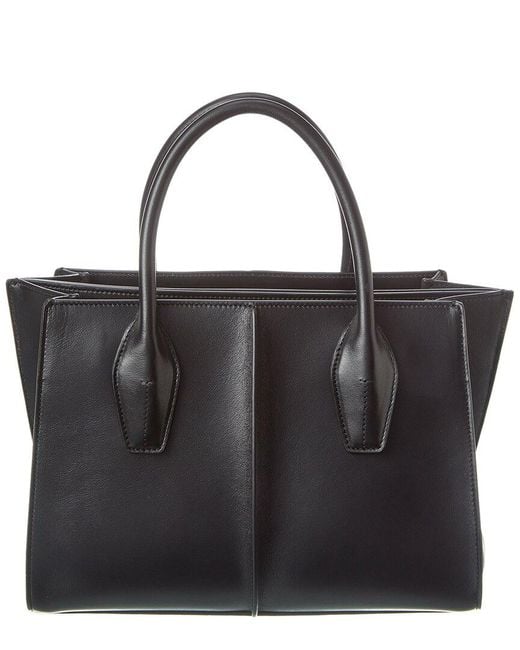 Tod's Black Tods Leather Satchel