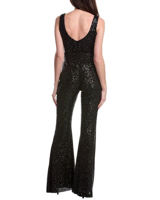 GIGII'S Black Rika Slim Fit Jumpsuit
