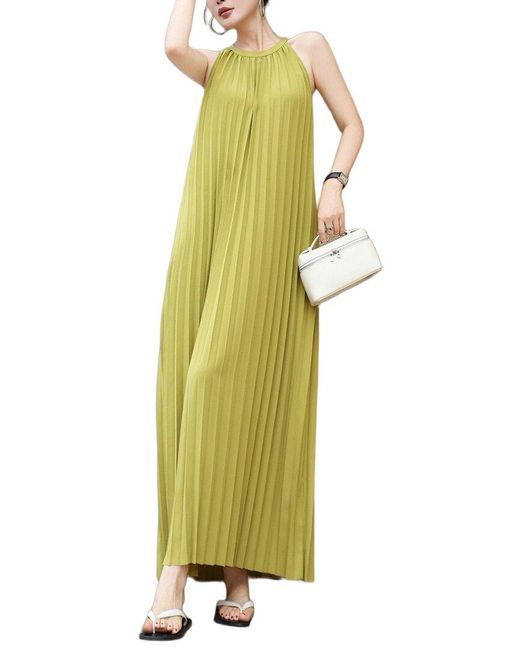 Amanda Royal Green Maxi Dress
