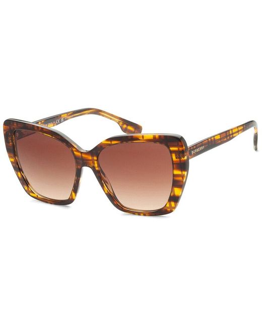 Burberry Brown Tasmin 55mm Sunglasses