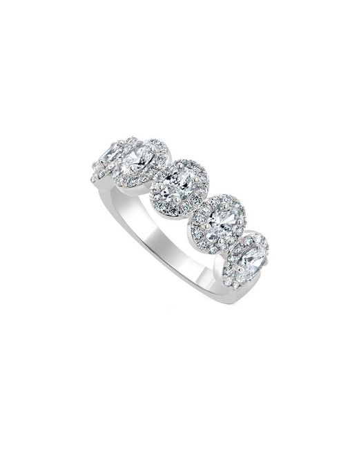 Sabrina Designs White 14k 1.43 Ct. Tw. Diamond Half-eternity Ring