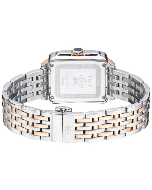 Gv2 White Bari Tortoise Diamond Watch