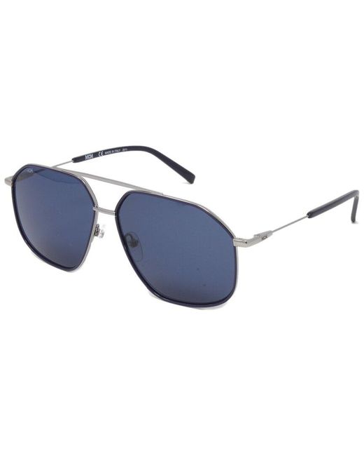 MCM Blue 157s 60mm Sunglasses for men
