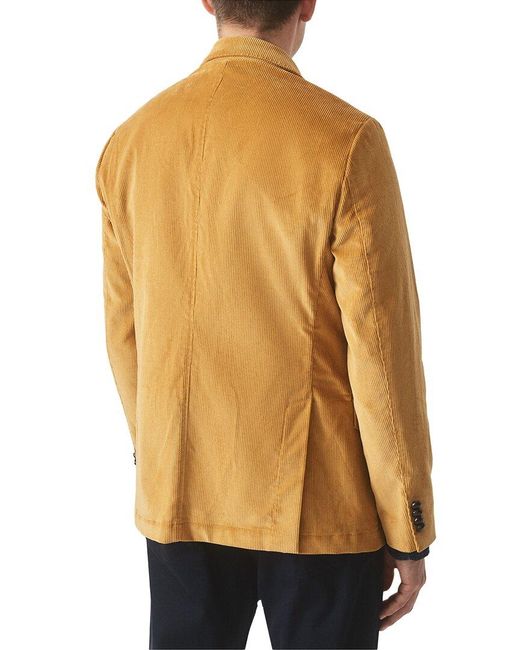 J.McLaughlin Yellow J. Mclaughlin Suffolk Jacket for men