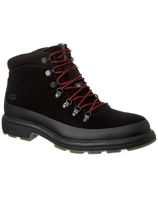 UGG Biltmore Suede Hiker Boot in Black for Men | Lyst