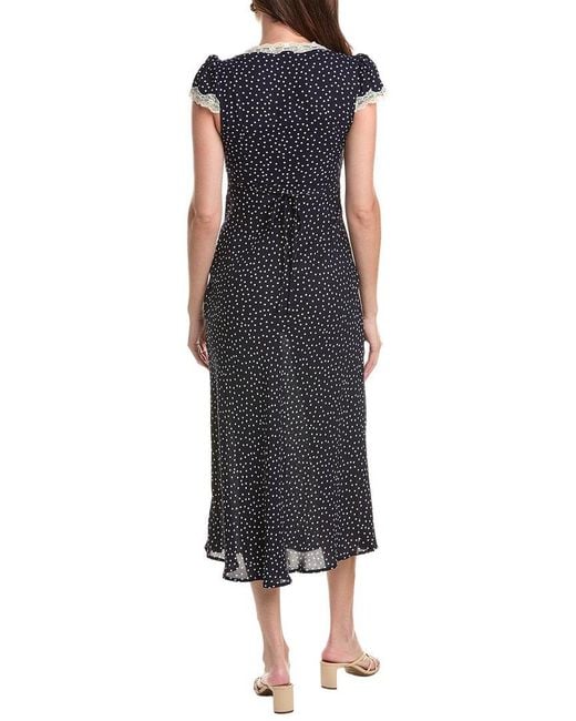 IPPONELLI Black Midi Dress