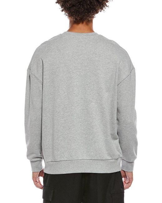 Marni Gray Logo Crewneck Sweatshirt for men