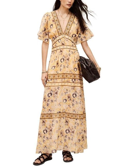 Ba&sh Natural Alia Dress