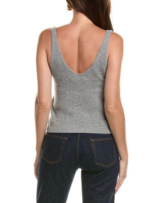 Officine Generale Blue Officine Generale Loane Wool Tank Top