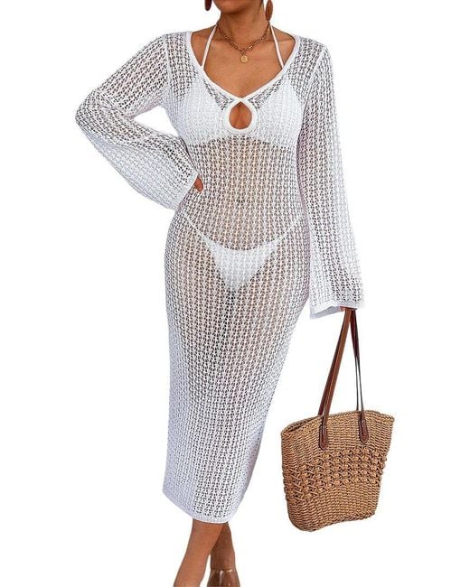 Nino Balcutti White Midi Dress