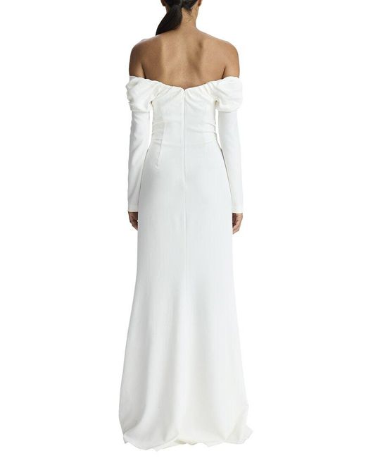 A.L.C. White Nora Gown