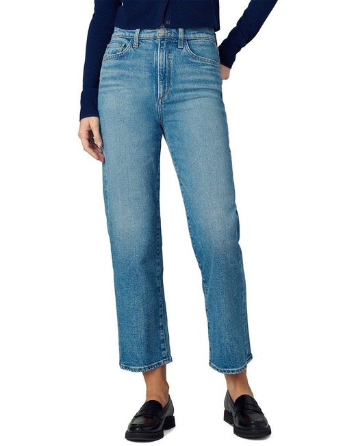 Joe's Jeans Blue The Margot Crop Straight Jean