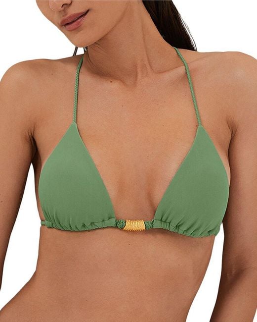 ViX Green Stacy T-Back Top