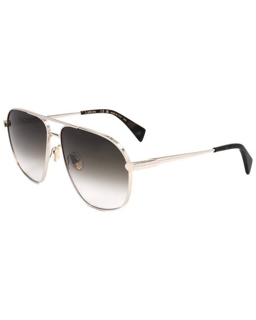 Lanvin Metallic Lvn134S 59Mm Sunglasses