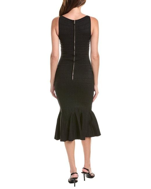 retroféte Black Marta Knit Dress