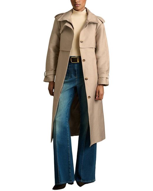 Reiss Natural August Mac Trench Coat