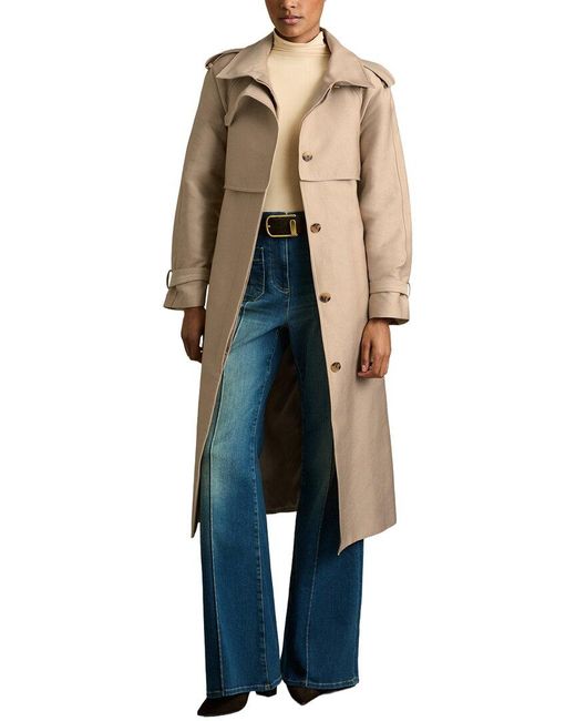 Reiss Natural August Mac Trench Coat
