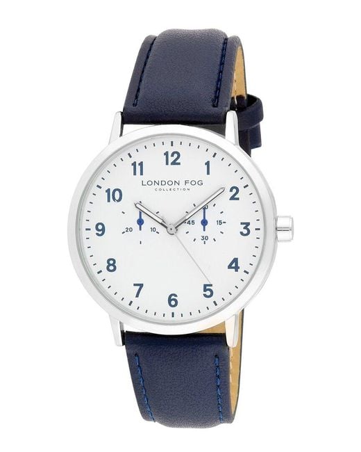 London Fog Blue Whitehall Watch