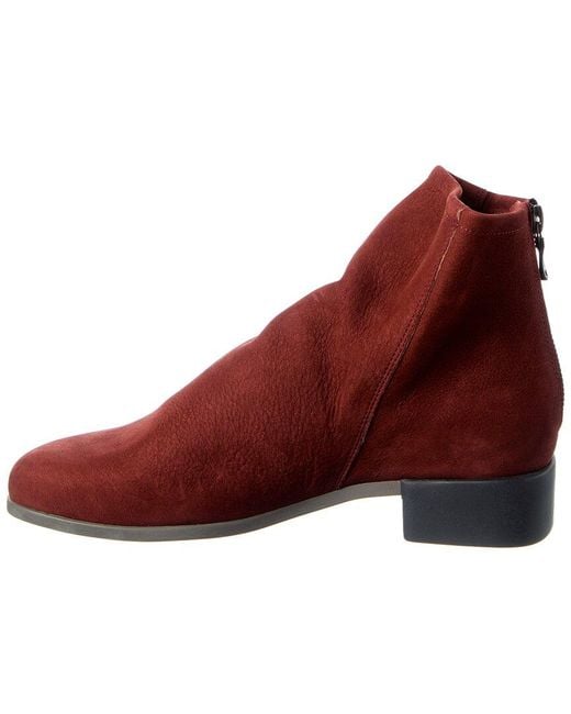 Arche Red Twinny Leather Bootie