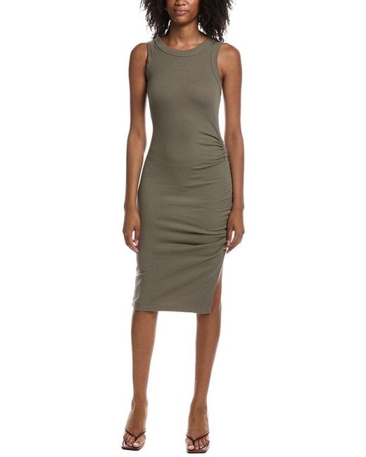 Michael Stars Green Hope Midi Dress