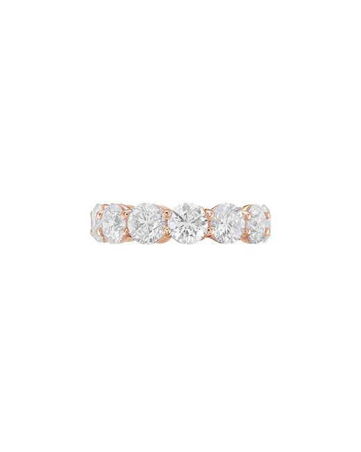 Diana M White Diana M. 14K Rose 2.00 Ct. Tw. Lab-Grown Diamond Ring