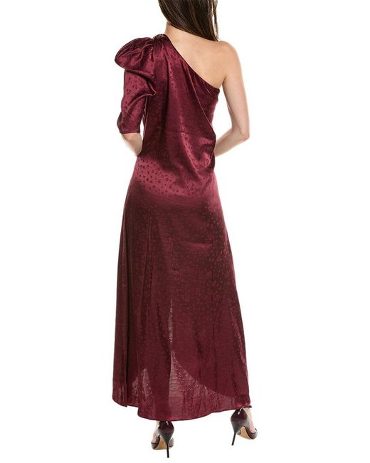 CROSBY BY MOLLIE BURCH Red Lowery Maxi Dress