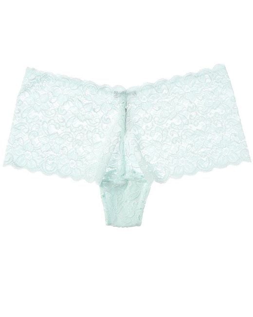Hanro Blue Luxury Moments Boyleg