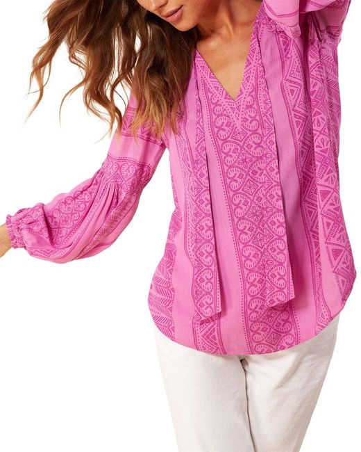 Hale Bob Pink Top