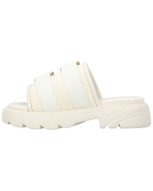 Bottega Veneta White Lambskin Leather Flash (Authentic Pre-Loved)