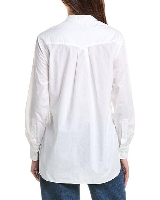 Officine Generale White Officine Generale Ina Shirt