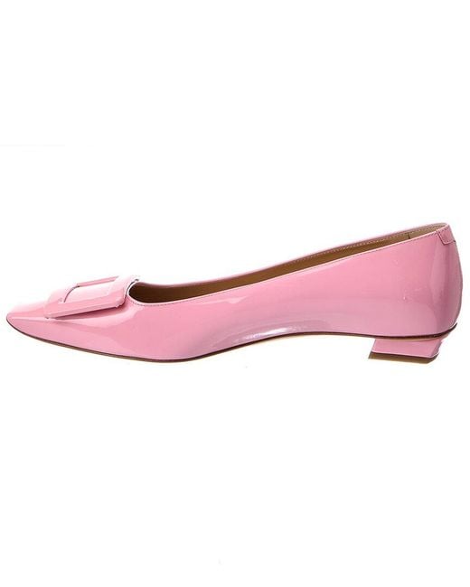 Roger Vivier Pink Patent Pump