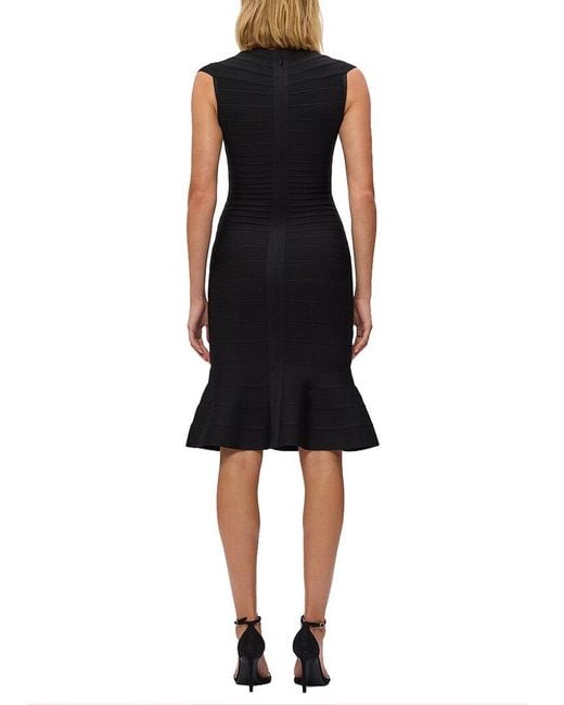 Hervé Léger Black The Sophie Dress