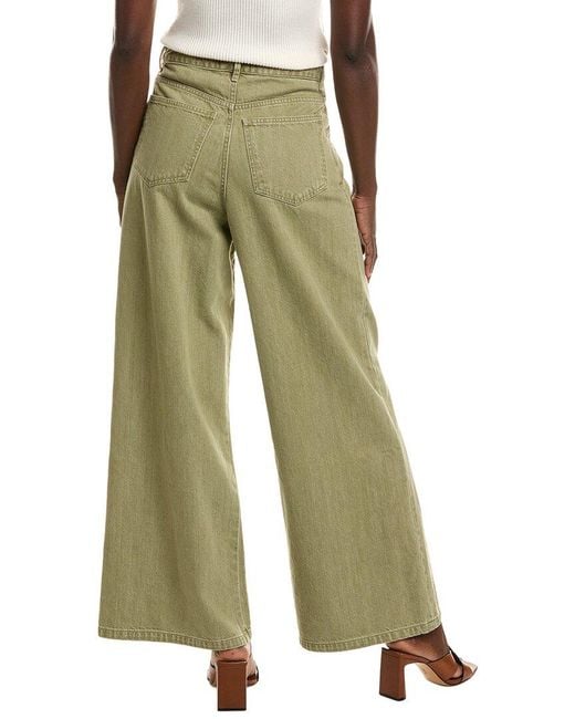 Officine Generale Green Officine Generale Moena Straight Jean