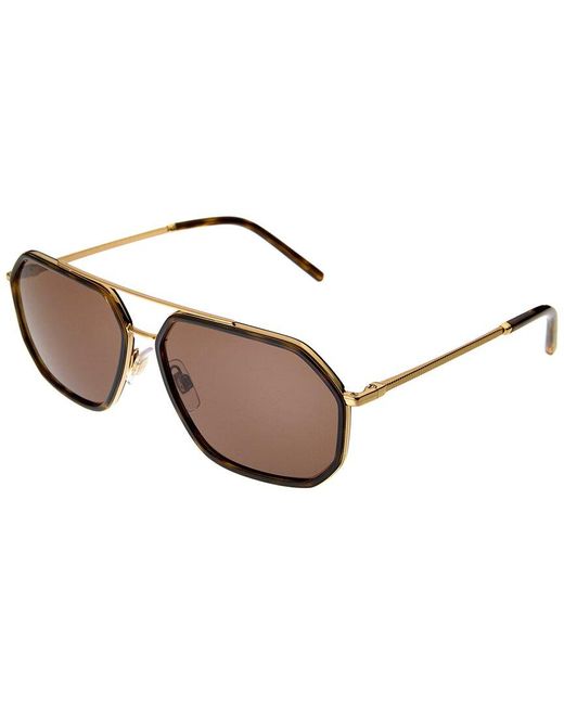Dolce & Gabbana Natural 60mm Sunglasses for men