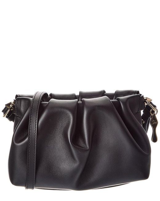 Christian Louboutin Black Eva Mini Leather Crossbody