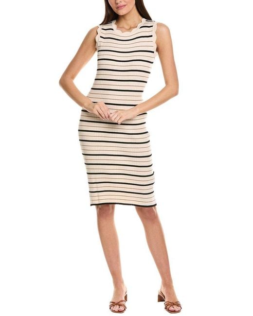 Nanette Lepore White Midi Dress