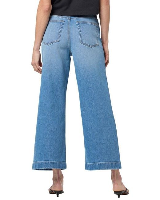 Joe's Jeans Blue Wide Leg Ankle Jean