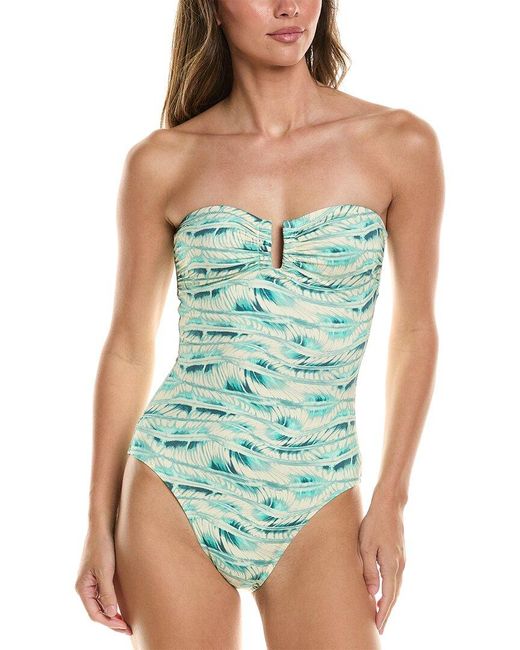 Ulla Johnson Blue Monterey Maillot One-piece