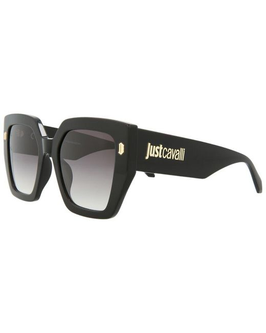 Just Cavalli Black Sjc021k 53mm Polarized Sunglasses