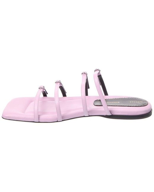 Proenza Schouler Pink Leather Sandal