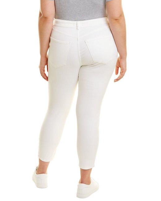 DL1961 White Plus Farrow Porcelain Ankle Cut Jean