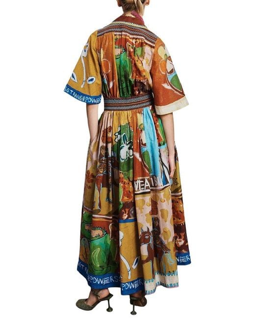 AMINA GLAM Multicolor Maxi Dress