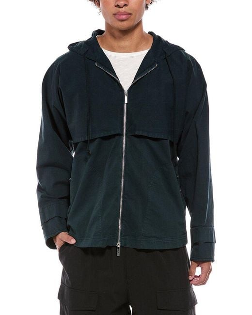 Helmut Lang Blue Windbreaker for men